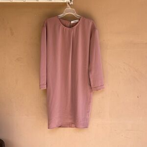 Humanoid / pink long sleeve dress